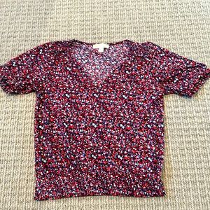 MICHAEL KORS RED, WHITE, & BLUE TOP.